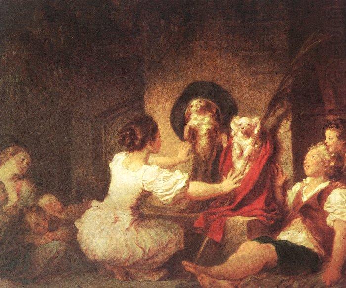 Jean Honore Fragonard Education is Everything china oil painting image